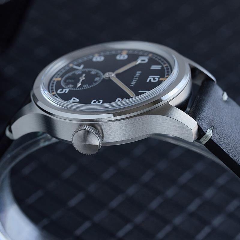 Baltany S2081: 39mm Dirty Dozen Watch with Date Functionality