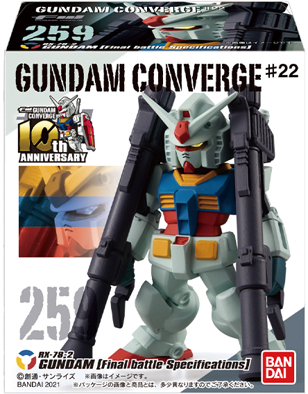 製作中♪『ガンダムコンバージ #22』 RX-78-2 ガンダム 製作中