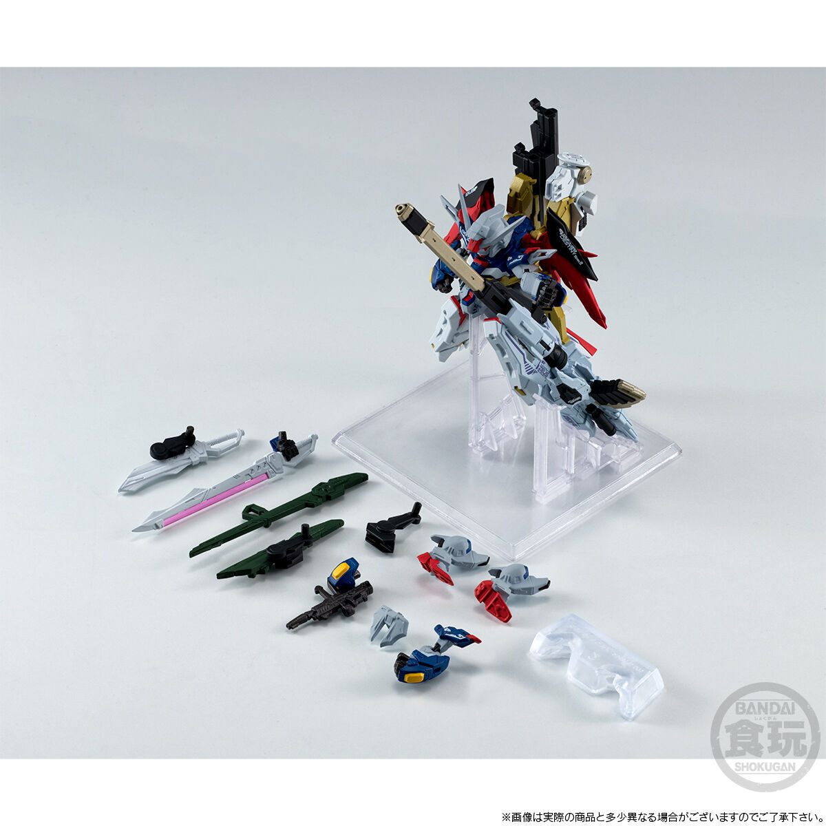FW GUNDAM CONVERGE デスティニーガンダムSpecII&ゼウスシルエット