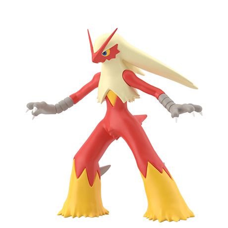 バシャーモ｜ポケモンフィギュア図鑑｜ポケモンスケールワールド
