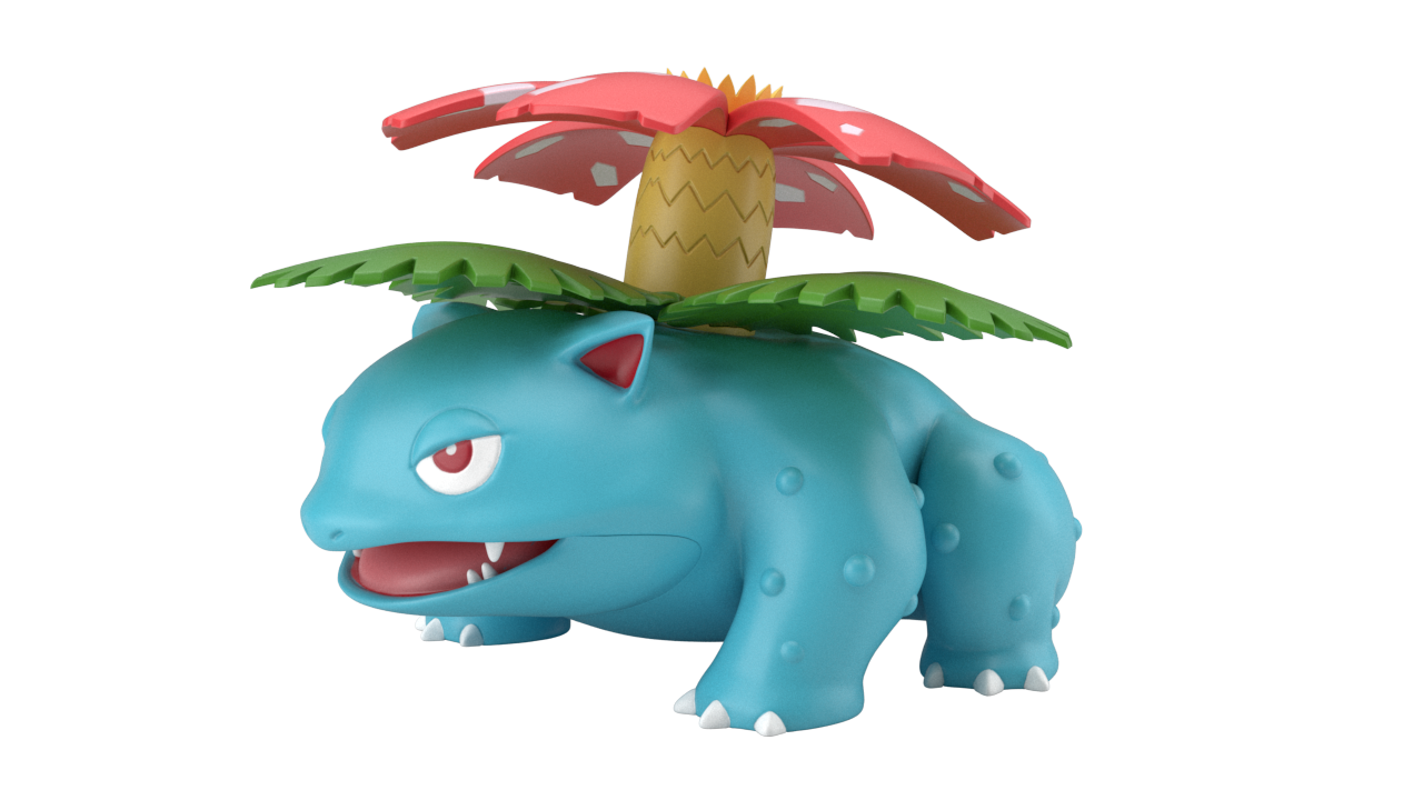 フシギバナ｜ポケモンフィギュア図鑑｜ポケモンスケールワールド