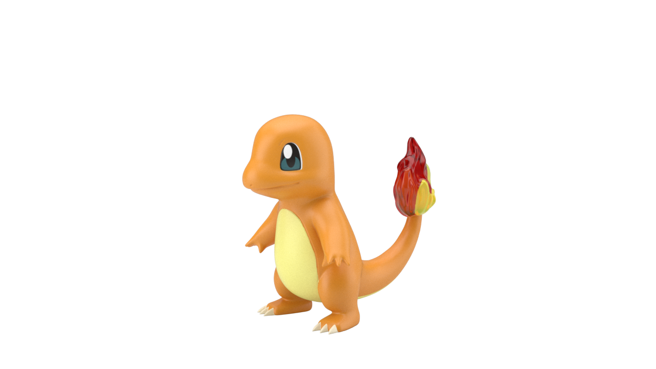 ヒトカゲ｜ポケモンフィギュア図鑑｜ポケモンスケールワールド