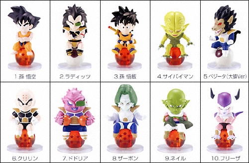ドラゴンボールZキャラプッチ～激突フリーザ編～｜バンダイキャンディトイ