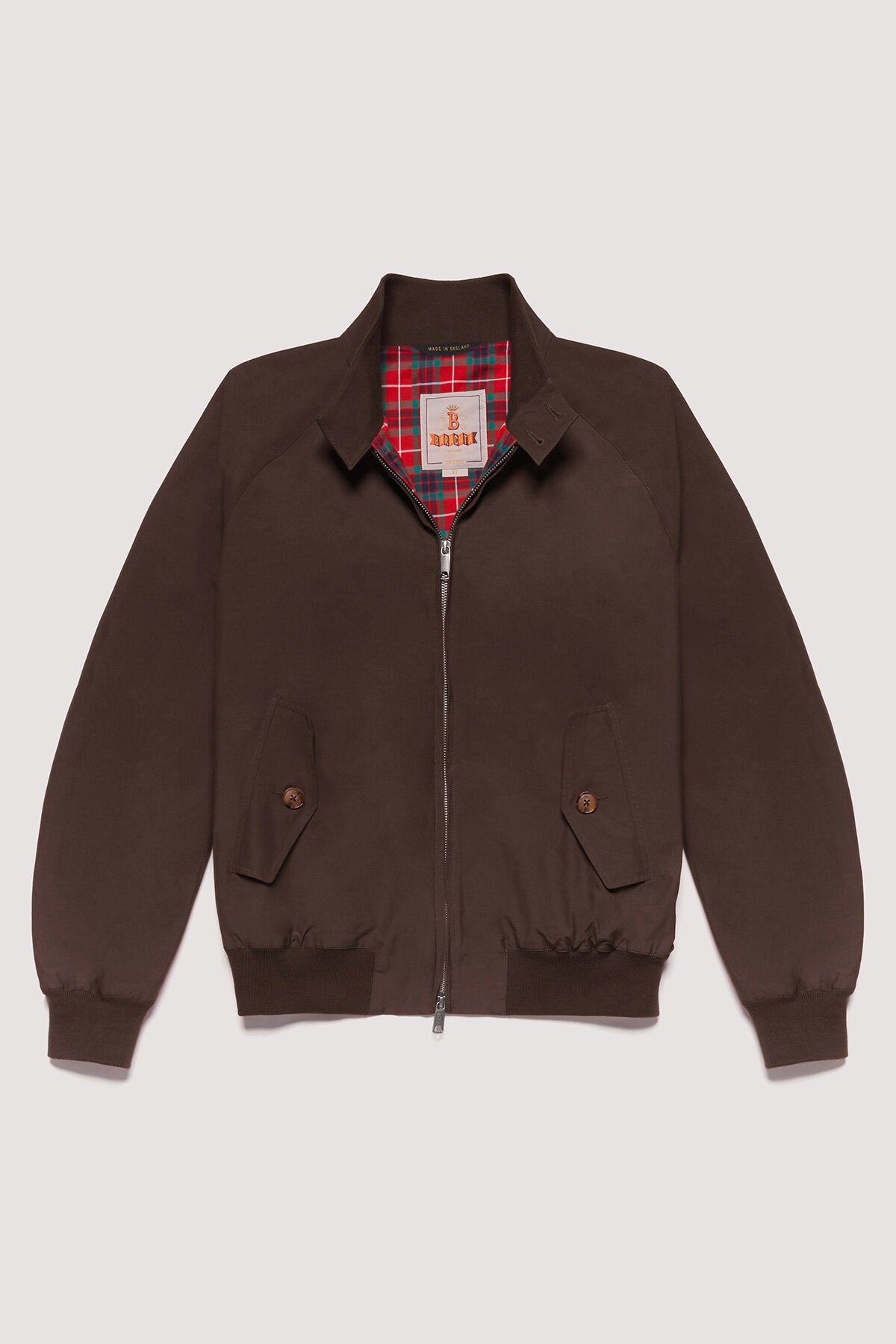 G9 Harrington Jacket Chocolate | Baracuta