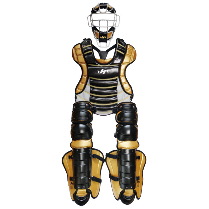 即日出荷 限定 ハタケヤマ 野球用 軟式用 キャッチャー防具セット 3点