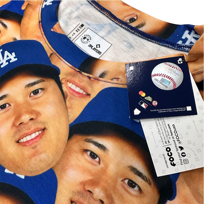 即日出荷 数量限定 ロサンゼルス・ドジャース 大谷翔平 フェイスT