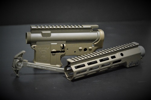 BCSW/ZPARTS製 東京マルイ MWS対応 鍛造 M4 レシーバー GEISSELE SUPER