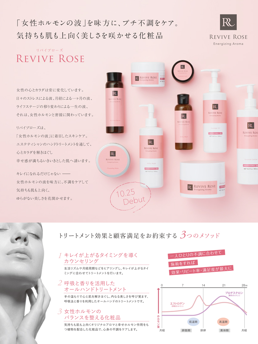 リバイブローズ クレンジングバーム-エステ化粧品の卸/仕入れならビー