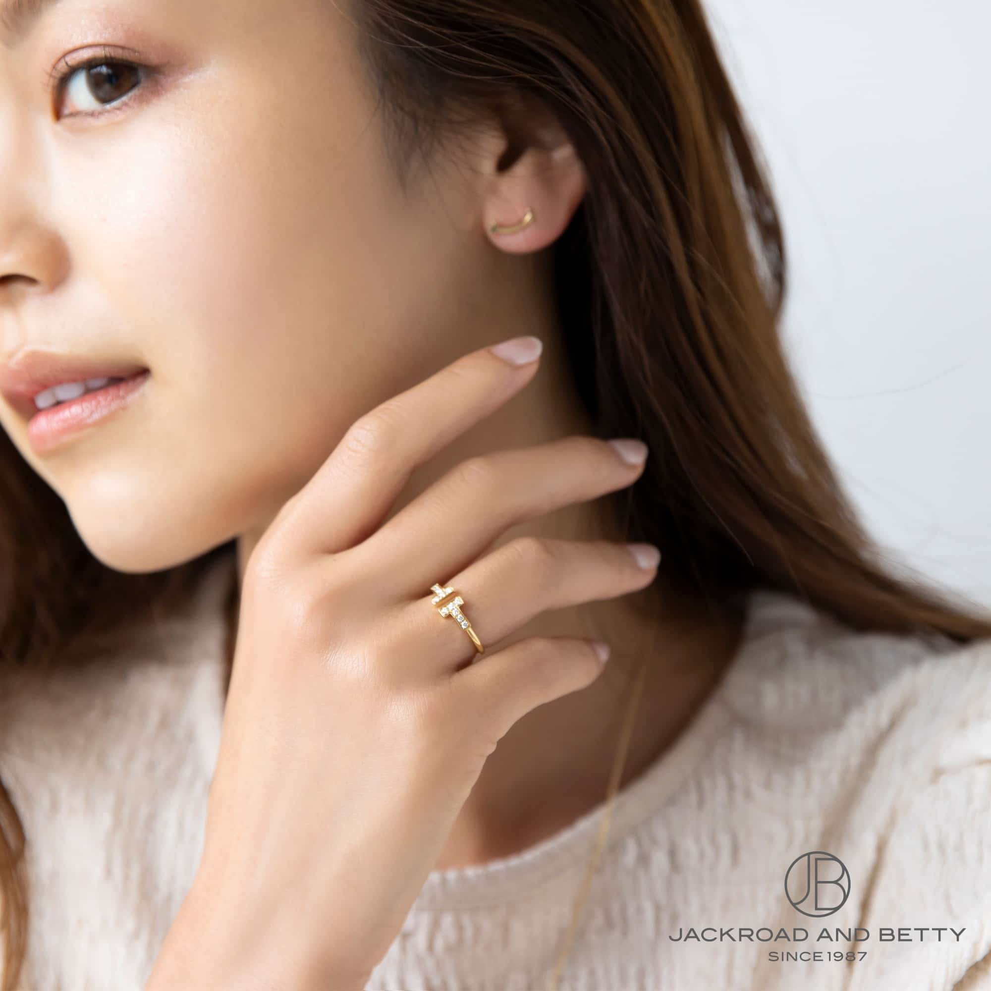 Tワイヤー ダイヤ リング[33263783] Twire Diamond Ring