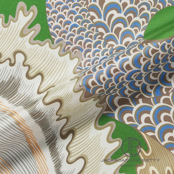 カレ ダブルフェイス90 シュヴァル・シレーヌ ブルー 青[] Carre90