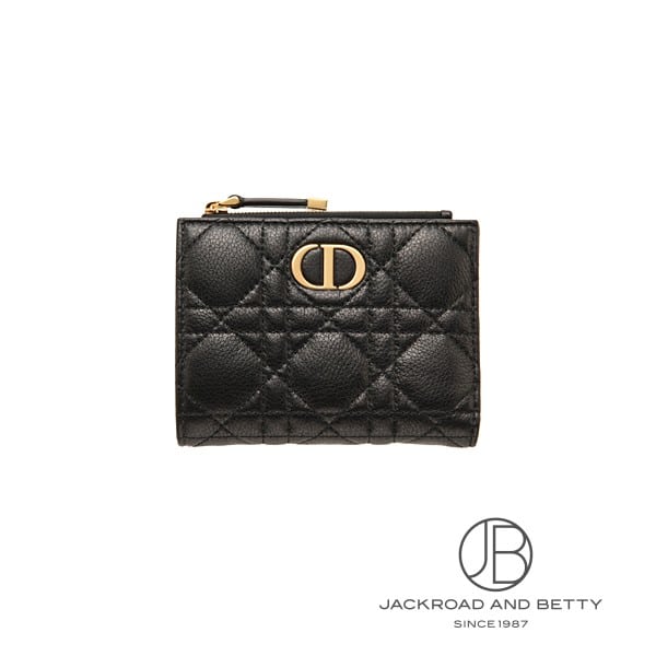 Dior Caro Dahlia ウォレット ブラック 黒[S5173UWHC_M900] Dior Caro