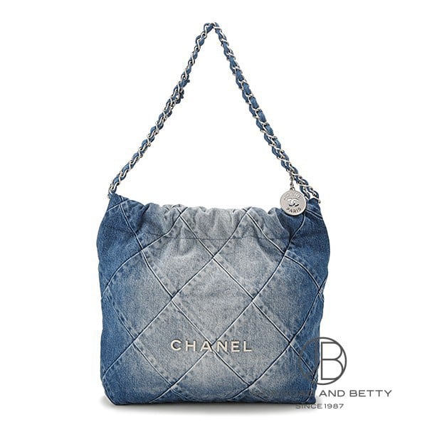 CHANEL 22 スモール ハンドバッグ デニム[AS3260 B10439 NM981] CHANEL