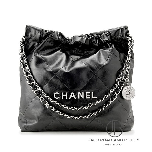 CHANEL 22 スモール ハンドバッグ ブラック 黒[AS3260 B19057 94305
