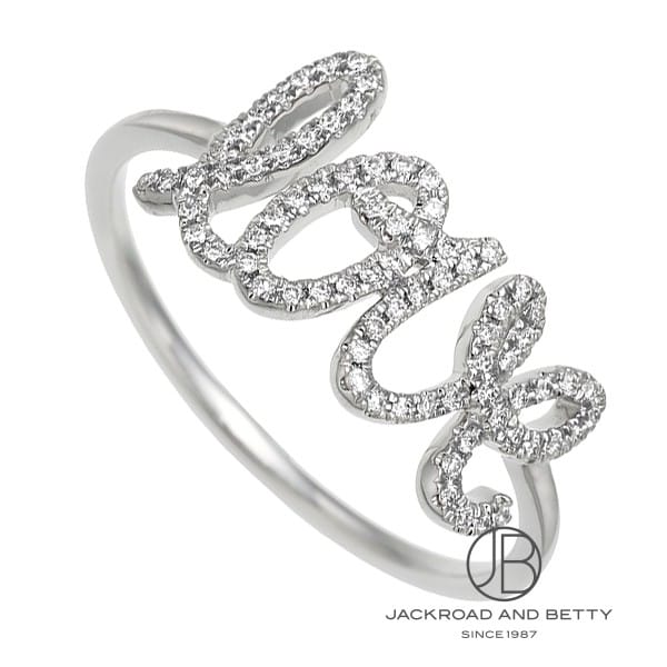 ラブ ダイヤ リング[] Love Diamond Ring | ノーブランド 新品 ジュエリー