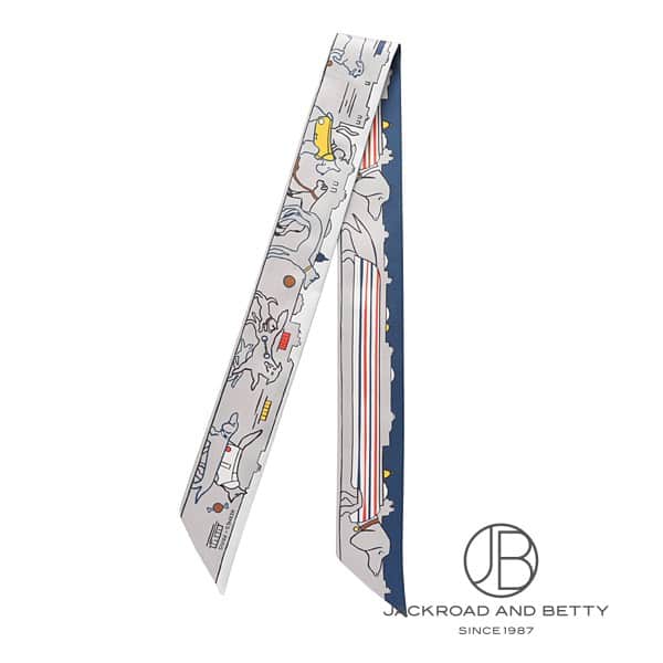 ツイリー パリジャンの犬 ネイビー 紺[] Twilly Les Chiens Parisiens