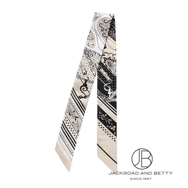 ツイリー アマゾンの祭典・バンダナ グレージュ[H064217S 04] Twilly