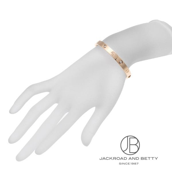 ラブブレスレット クラシックモデル 4Pダイヤ 16[B6036016] Love