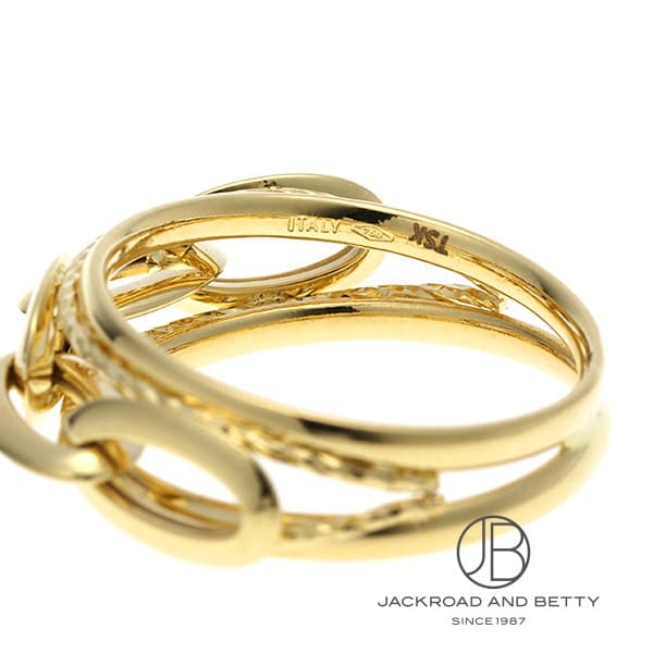 K18 チェーン デザイン リング[ARD152] K18 Chain Design Ring | ノー