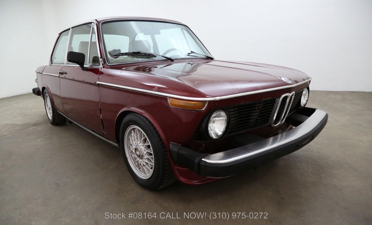 BMW 2002シリーズ 希少BMW製2002年式ワインレッド室内保管！ロード