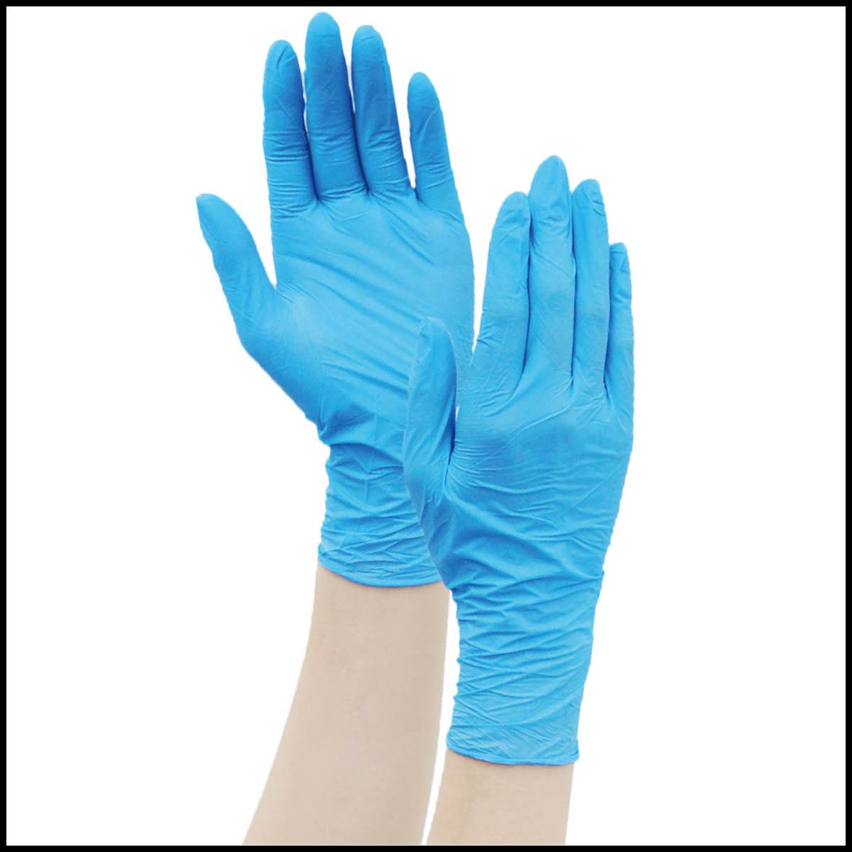 タケトラ ニトリル手袋ブルー M 200枚の卸・通販 | ビューティガレージ