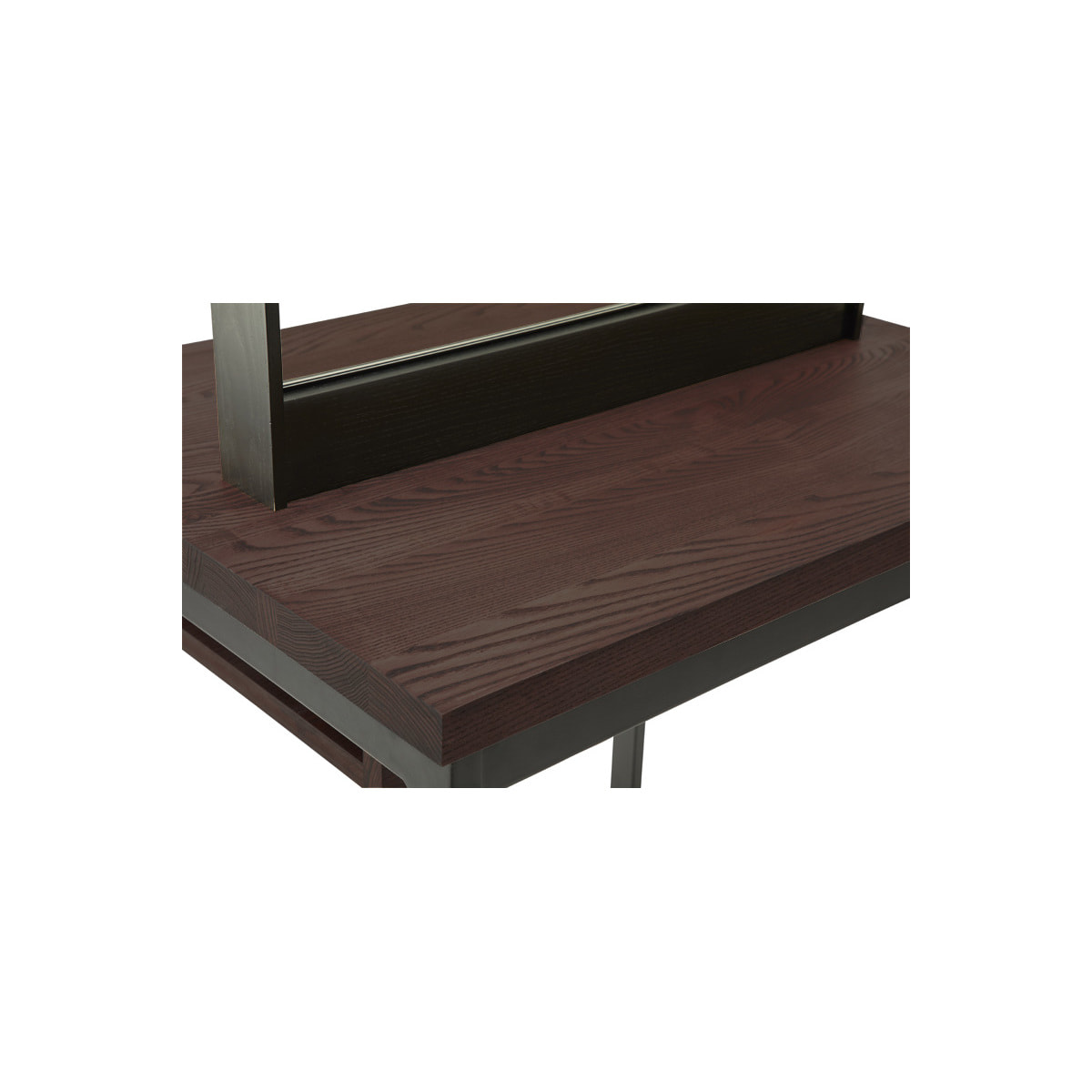 TOUGH DESIGN PRODUCT】天然木両面ドレッサーM104（ダークブラウン）の