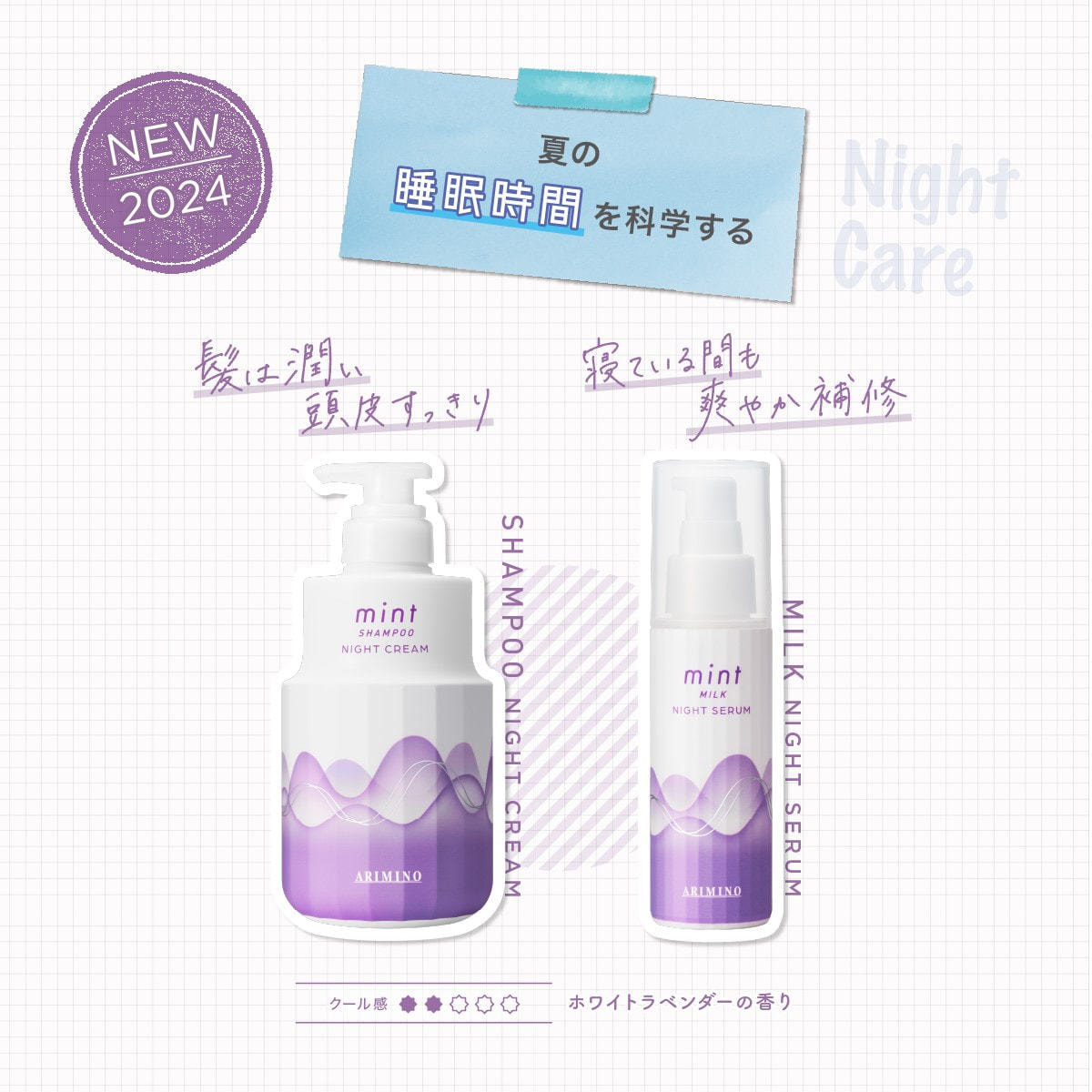 ミントミルク ナイトセラム 80gの卸・通販 | ビューティガレージ