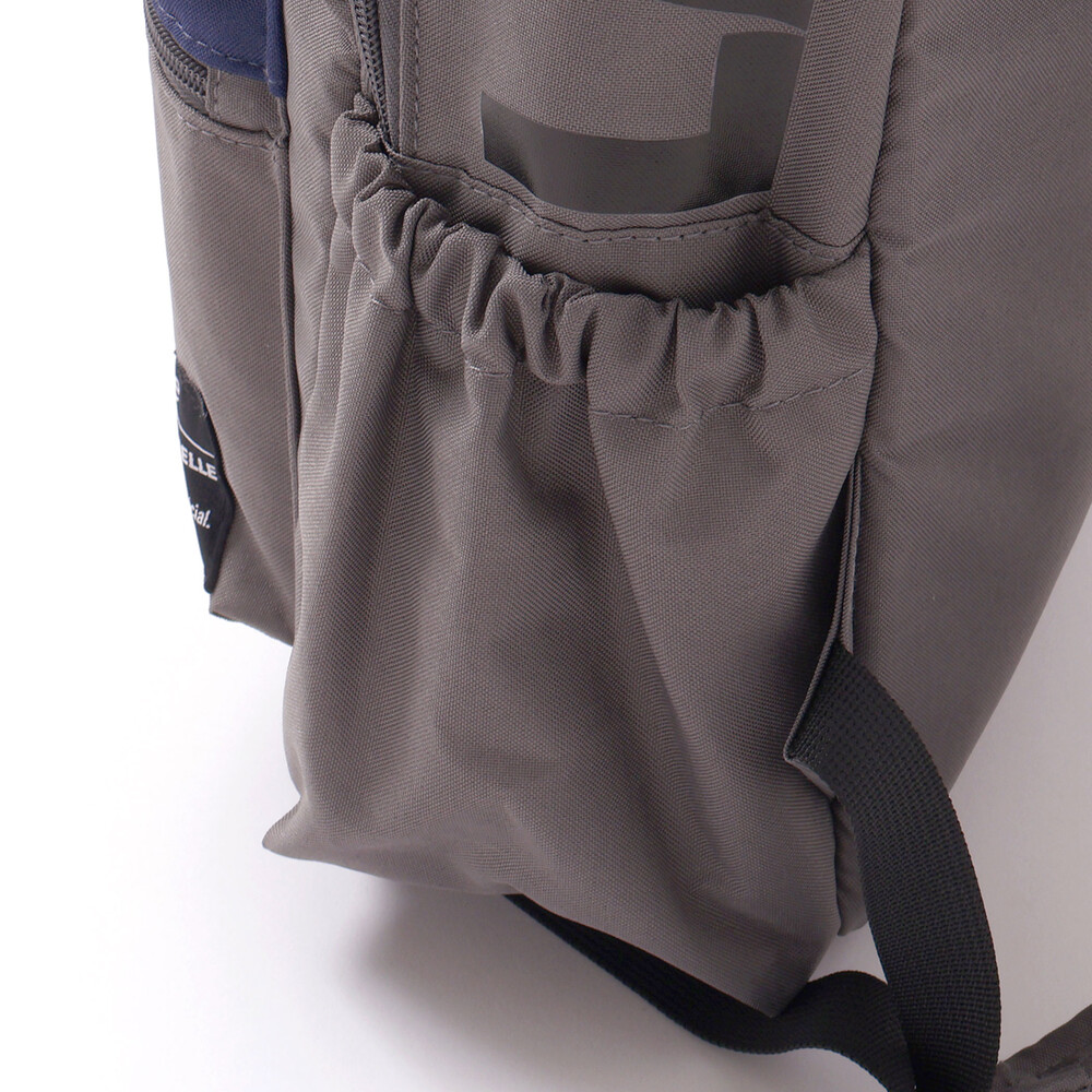 ロゴプリント配色リュック(L グレー): グッズ【べべモール公式】-子供