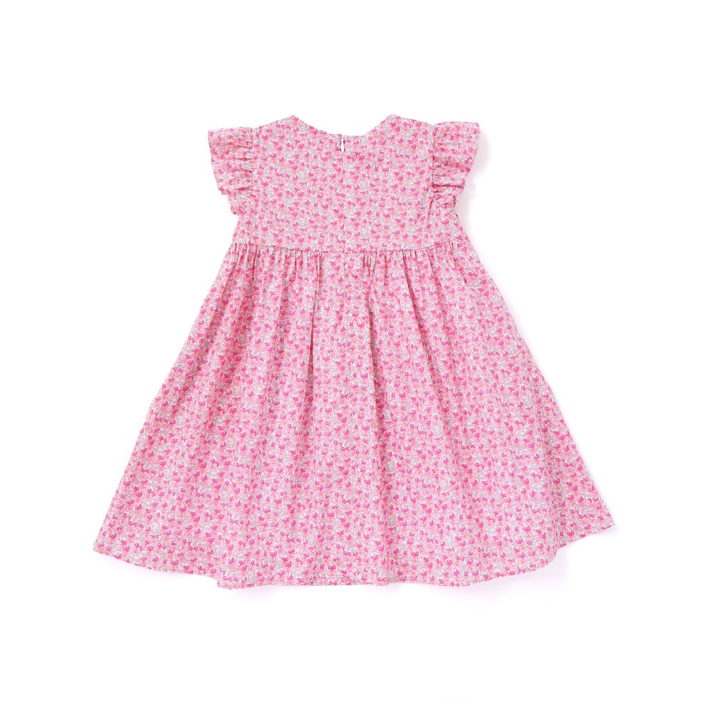 日本製】【お揃い】リバティ(Aralia Pansy)タナローンスモッキング