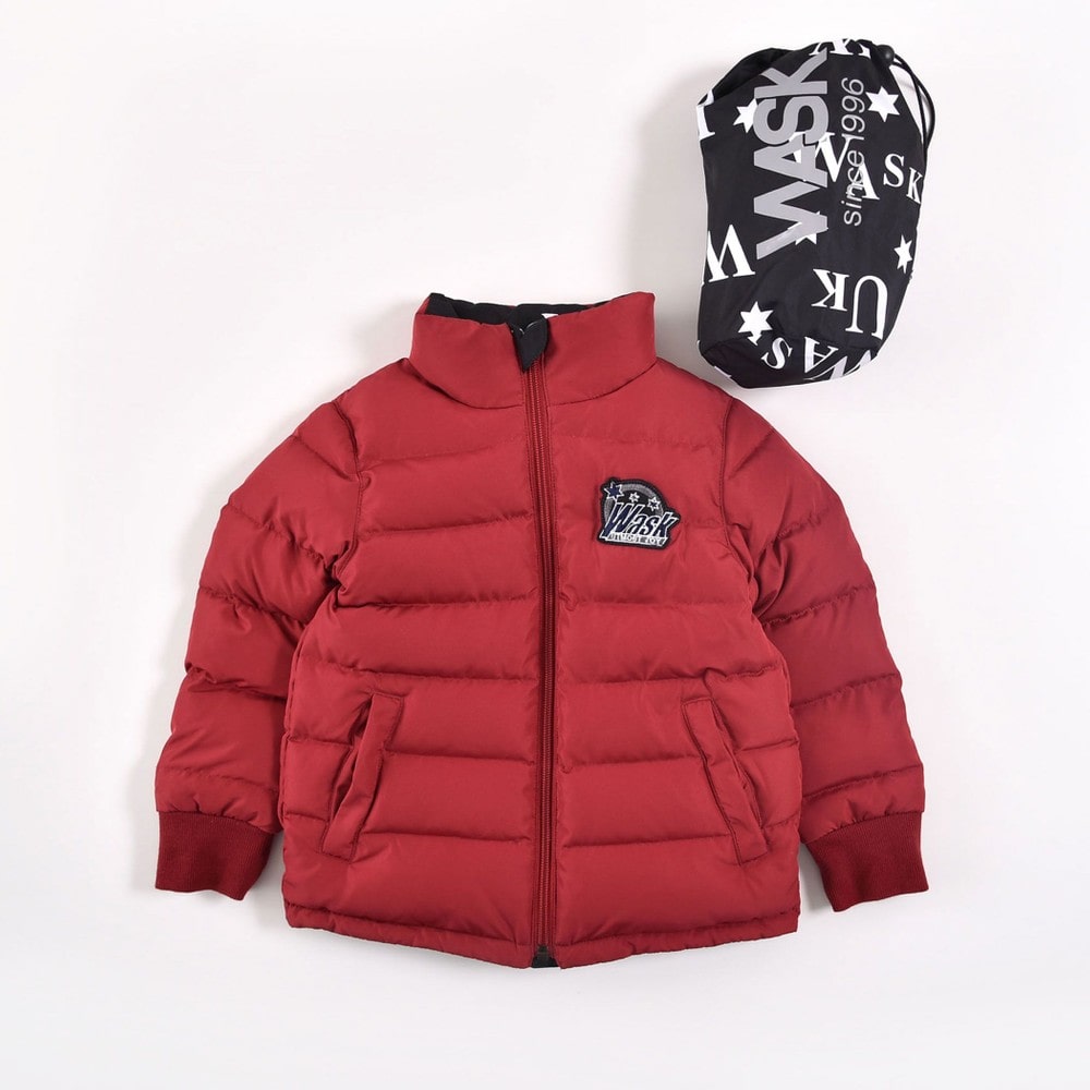 リバーシブル ポケッタブル タフタ ダウン ジャケット (140cm~160cm