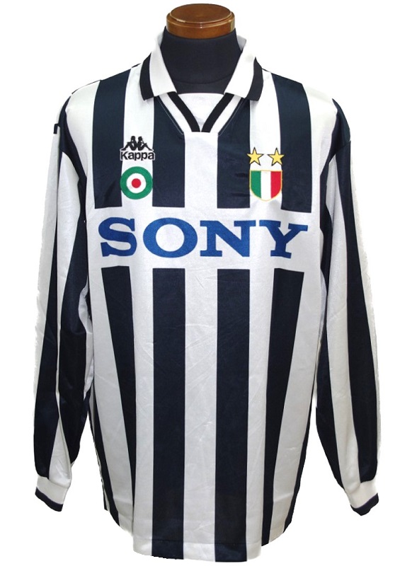 ユベントス 95/96 ホーム長袖ユニフォーム 商品詳細│フットボール