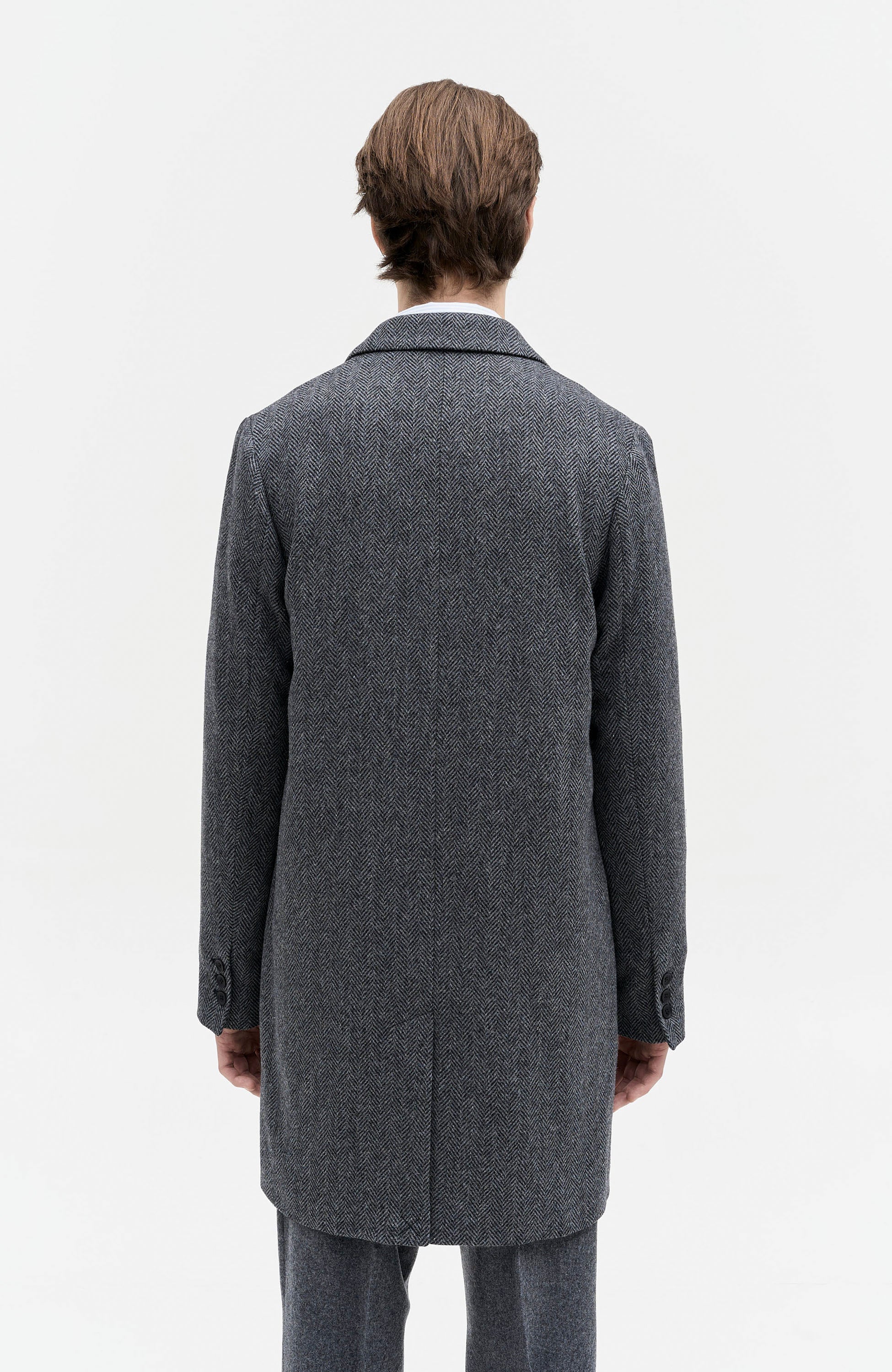 A.P.C. VISCONTI Wool Coat - Shop Online at BEIGE | BROWN