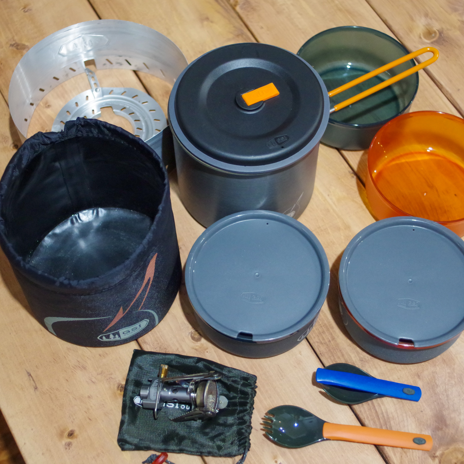 オールインワンのクッカーセット。GSIの「ピナクルデュアリスト」を