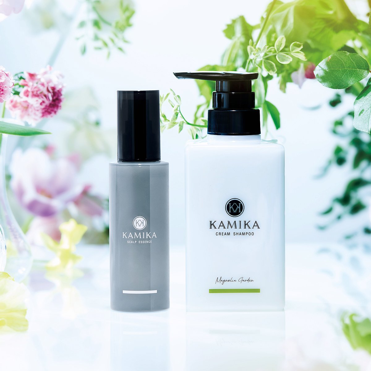 100名プレゼント】KAMIKAのクリームシャンプーとスカルプエッセンスの