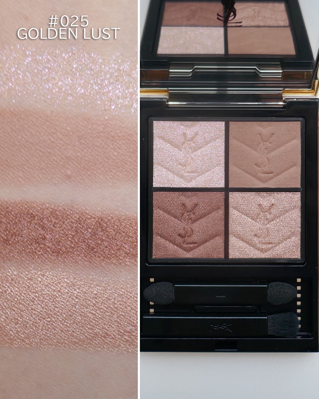 YSL クチュールミニクラッチ アイシャドウ025 サンローラン 2025年限定