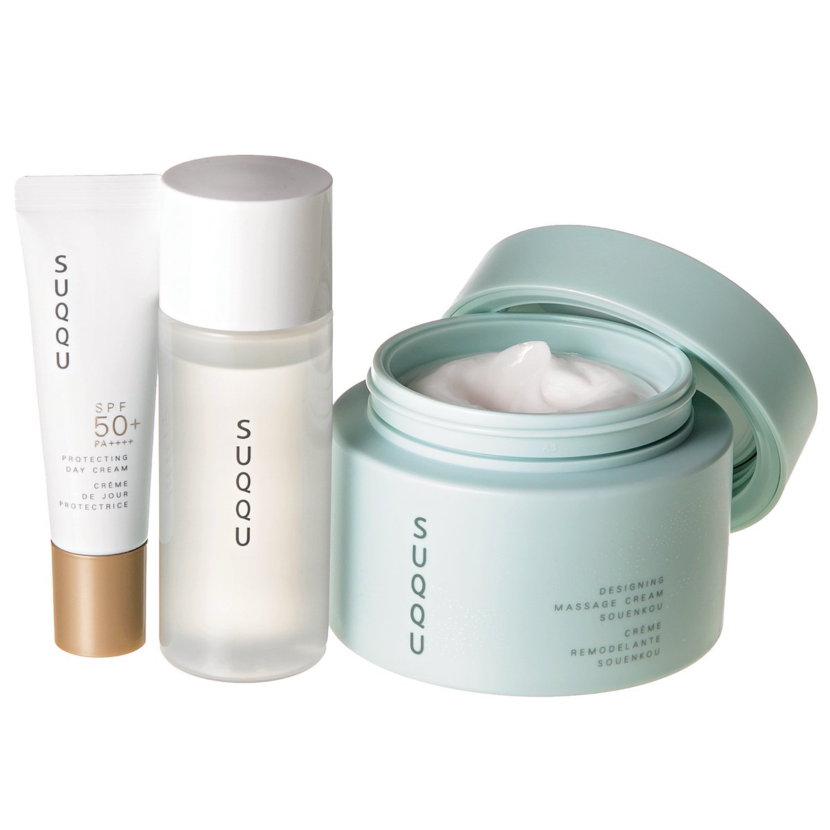 SUQQU（スック）］デザイニング マッサージ クリーム 蒼苑香 キット