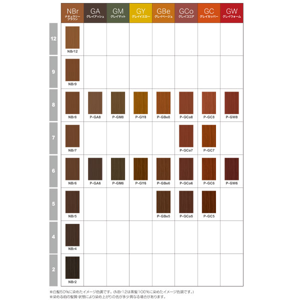 ノミネ プロセンスヘアカラー P-GA6 120g | 美通販 www.bitsuhan.com
