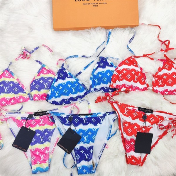 ルイヴィトン水着ビキニlvスイムウェア ブランド ビーチグッズ セット
