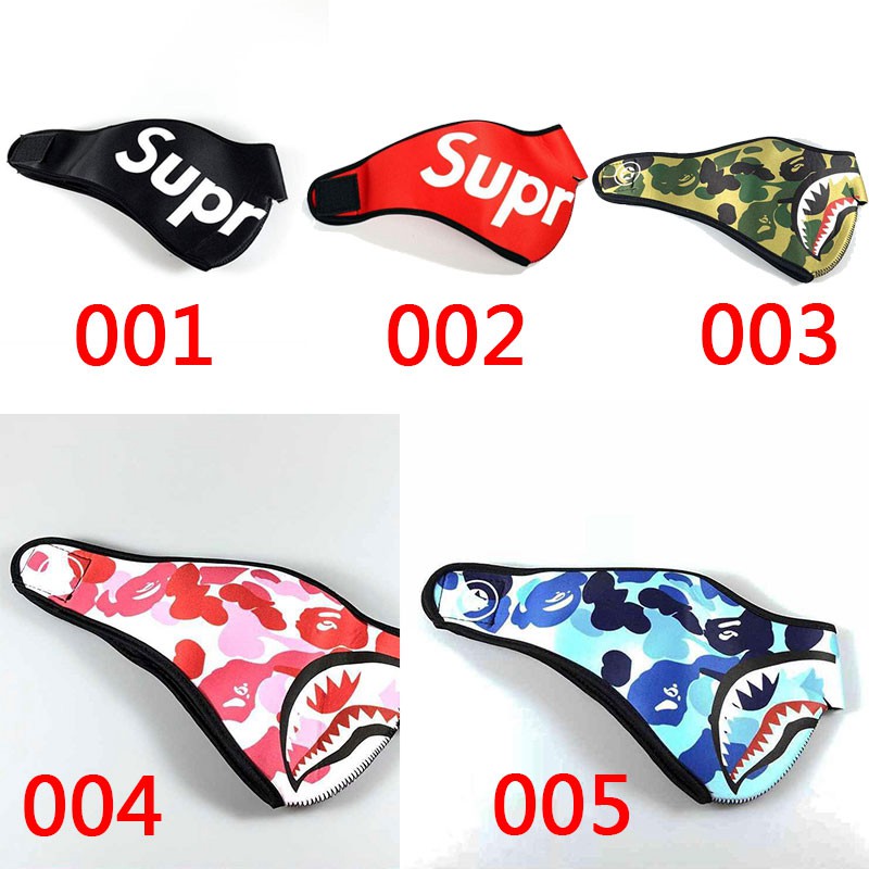 シュプリーム 14AW フルロゴフェイスマスクNeoprene Face Mask SUPREME