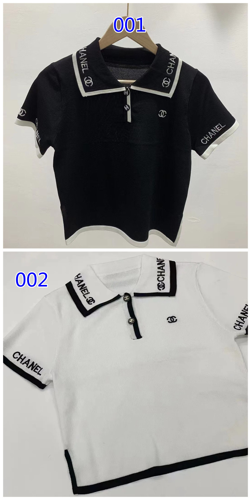 CHANEL シャネル tシャツハイブランド おしゃれ 快適 ポロシャツ 女性