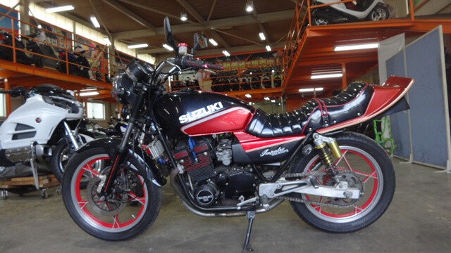 GSX400FSインパルス買取査定事例｜やや難が目立った1982年式を33万円