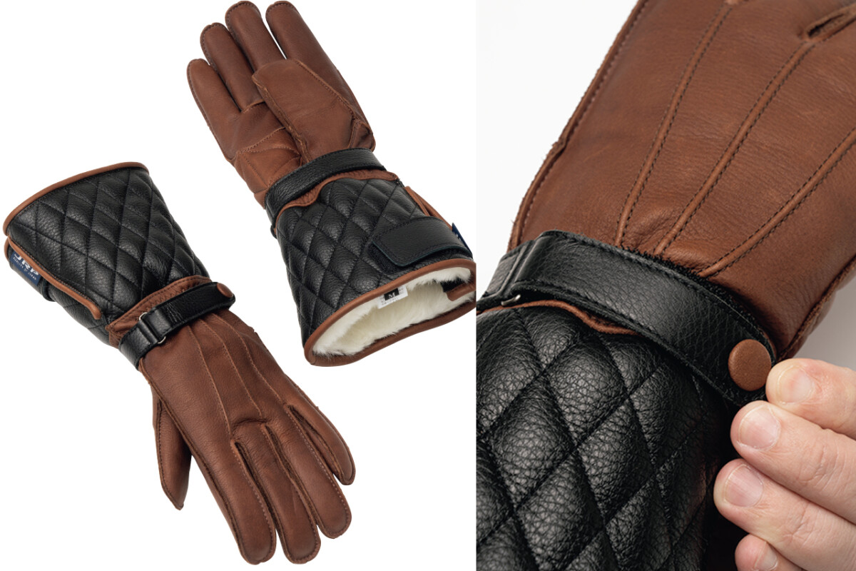 使うたびに手に馴染むJRPの本革ウインターグローブ - BikeJIN WEB