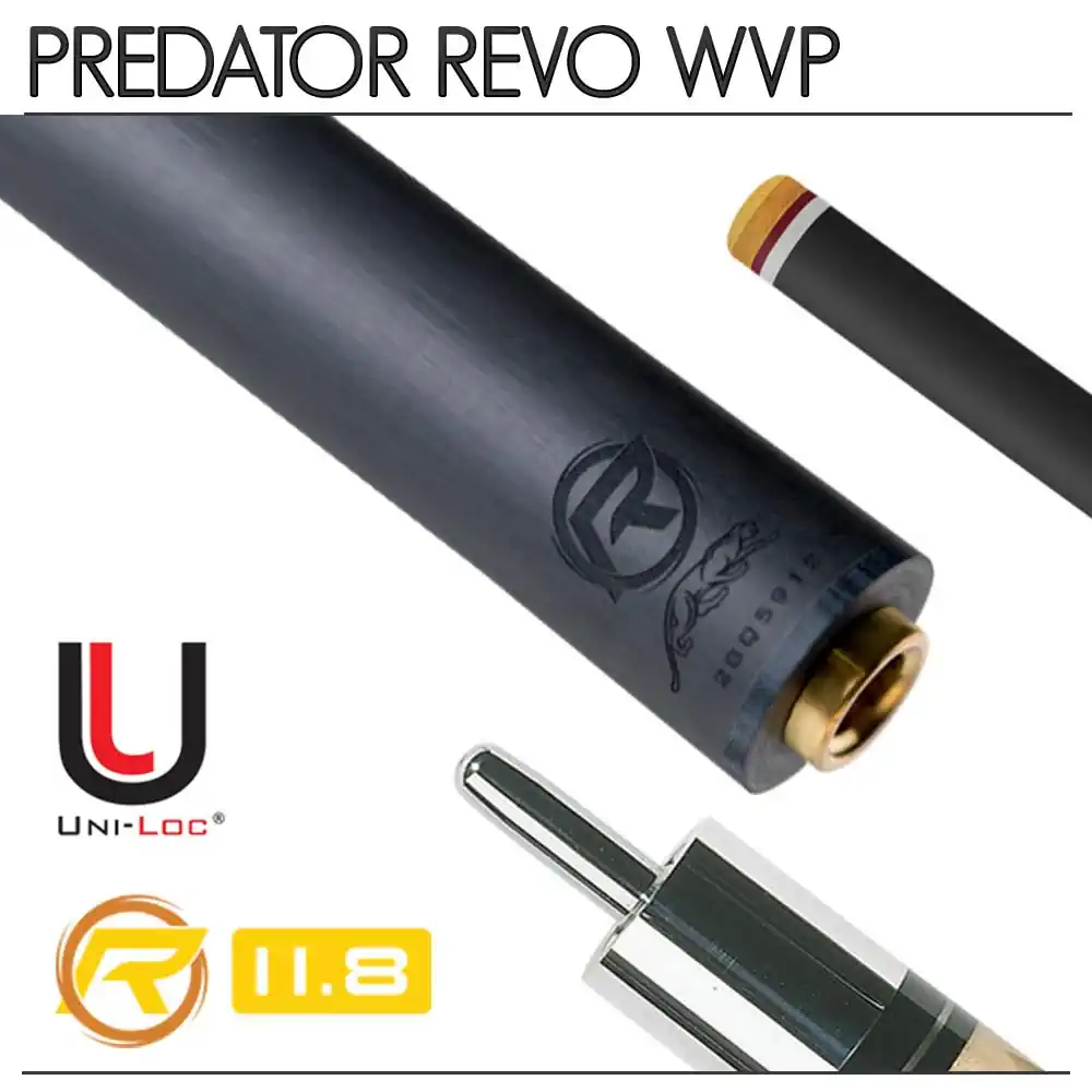中古美品 PREDATOR REVO 11.8 ユニロック PREDATOR REVO 11.8mm