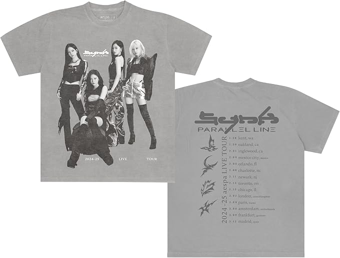 Buy aespa Official Tour Merch 2025: Shop SYNK: PARALLEL Collection