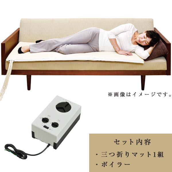 三井温熱 温水循環マット・宝睡∞（ほうすい/HOSUI）で温熱療法