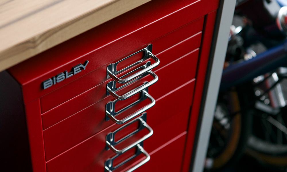 29/8B - ビスレー A4 キャビネット 引き出し8段 （リモートワーク