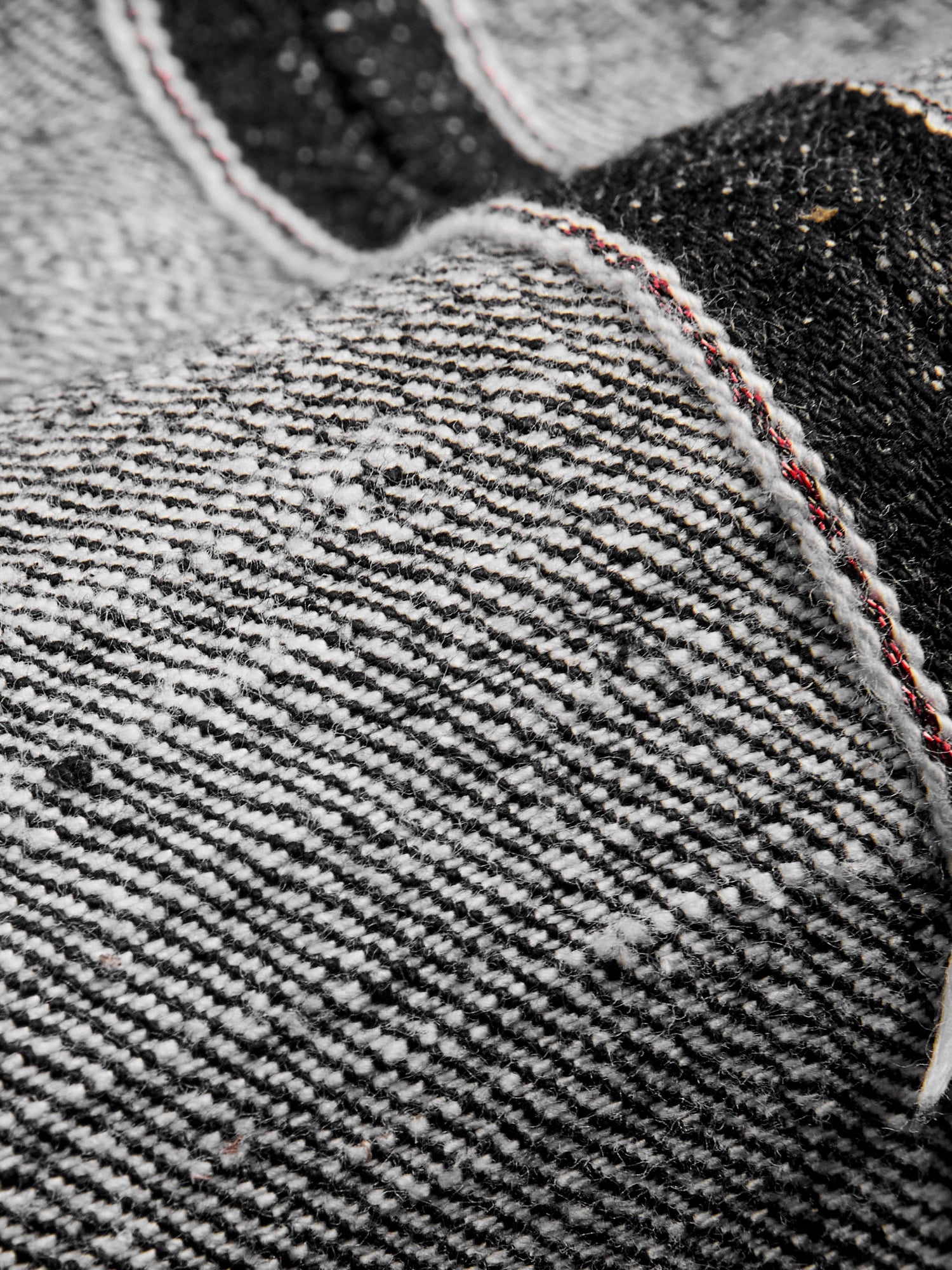 S710XX-BK 17oz Black Selvedge Denim - Slim Straight Fit – Blue Owl