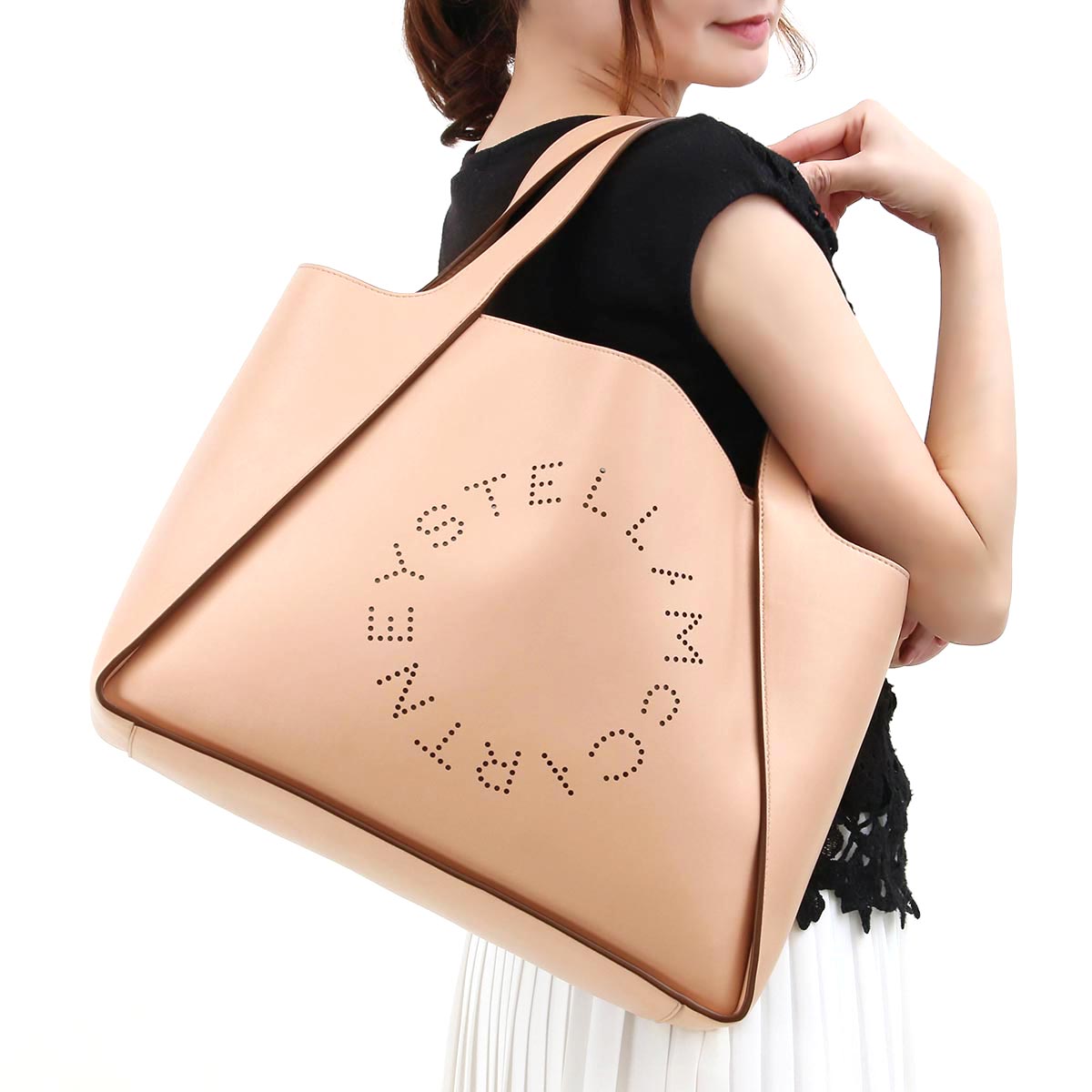 ステラマッカートニー トートバッグ バッグ レディース ステラ ロゴ