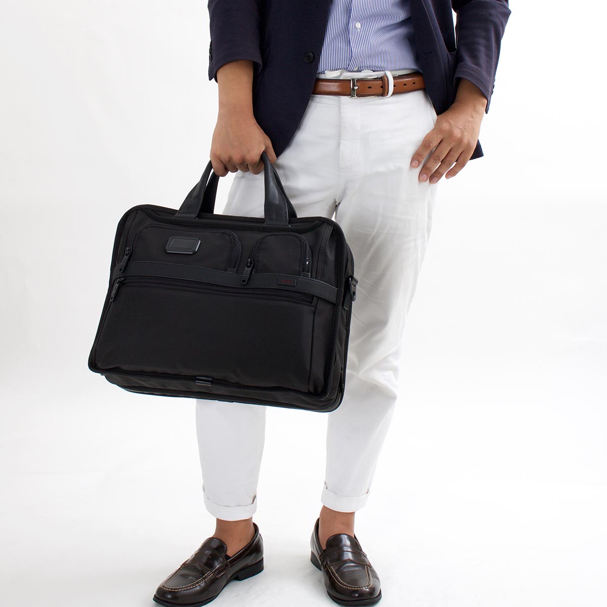 トゥミ ビジネスバッグ/ショルダーバッグ バッグ メンズ アルファ 2