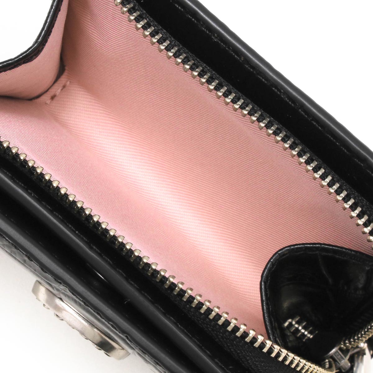 マークジェイコブス 二つ折り財布 財布 レディース ザ クロコ エンボス