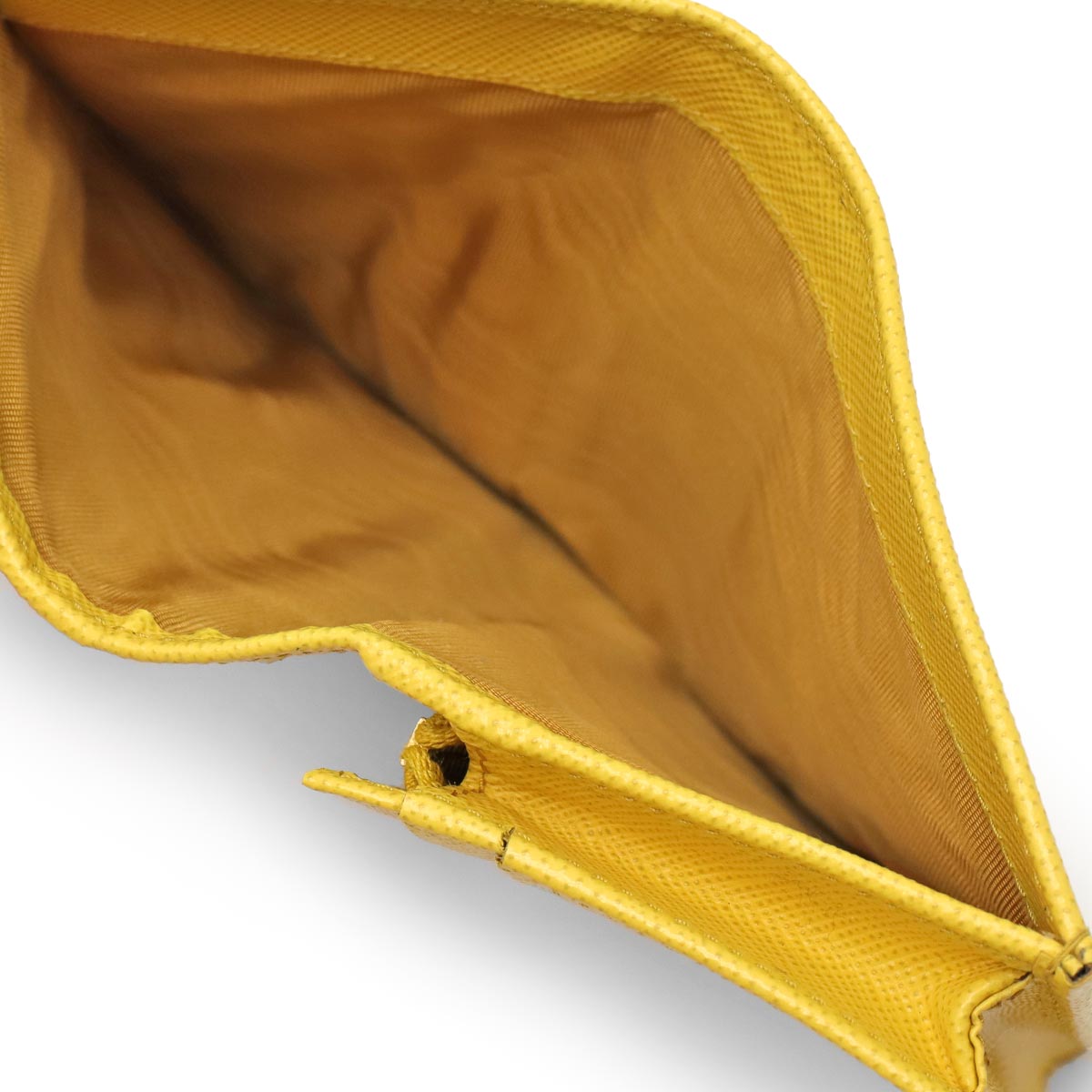 プラダ 二つ折り財布 財布 レディース サフィアーノ トライアングル